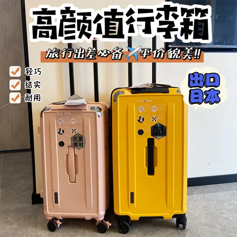 Luxury Large-capacity travel luggage 22/26/28/30/32/36 inch trolley suitcase mute brake men's and women's super fashion suitcase