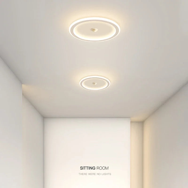 Smart LED Ceiling lamps Human Sensor Smart Home Lighting AC85-265V 18W For  Entrance Room Hallways Corridor Sensor Ceiling Lamp