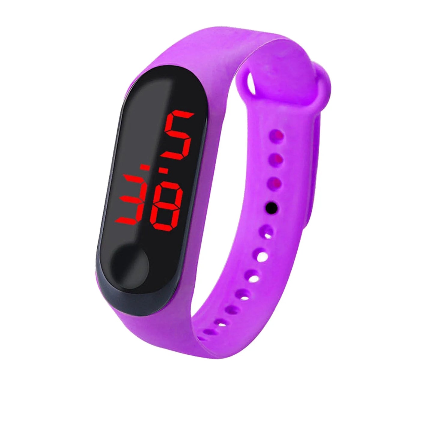 Sports Watch Outdoor Bracelet Electronic Watch Unisex Silicone Waterproof Led Digital Creative Touch Screen Sport Watch Bracelet