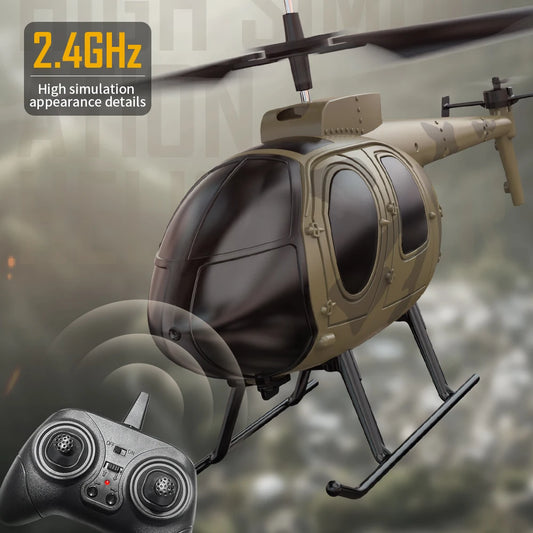 U.S MD-500 Helicopter Model 3.5CH RC Drone Kids Toys RC Plane 2.4Ghz Remote Control Drones With 720P Camera Boys Gifts THE LINK