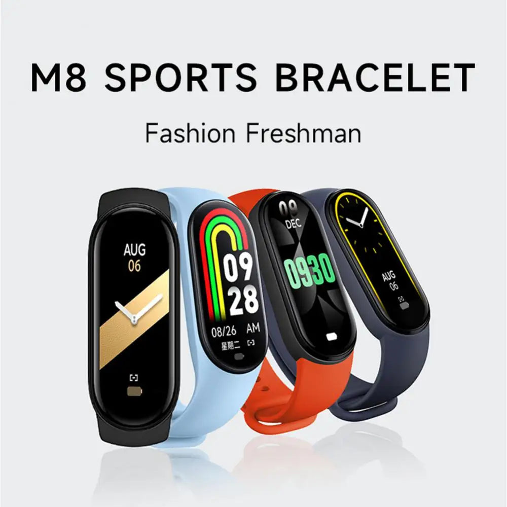 Mi Band 8 Smart Bracelet Heart Rate Blood Oxygen Sport Watch Waterproof Electronic Bracelet Fitness