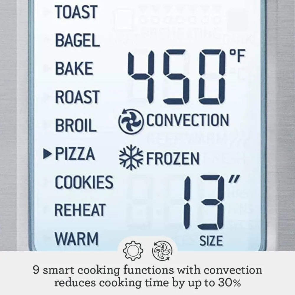 Smart Oven Toaster Oven, Brushed Stainless Steel, BOV800XL