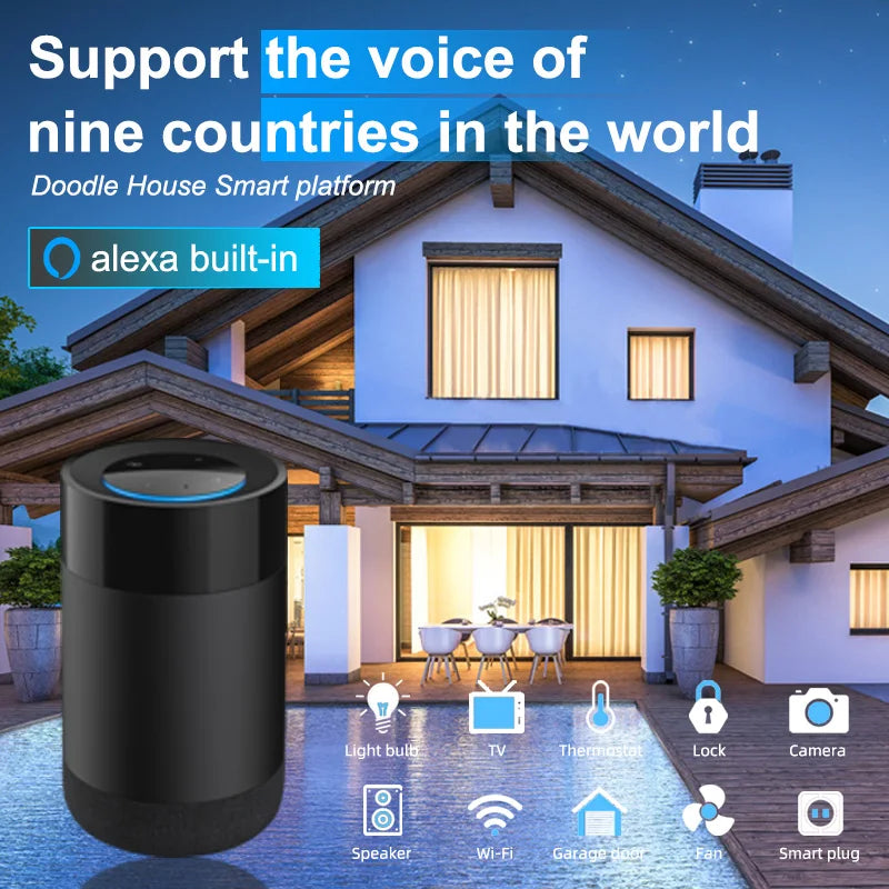 Google with Alexa Smart Speaker Home Third-generation Voice Assistant Mini Nest Bluetooth Speaker Battery Plastic Portable OEM