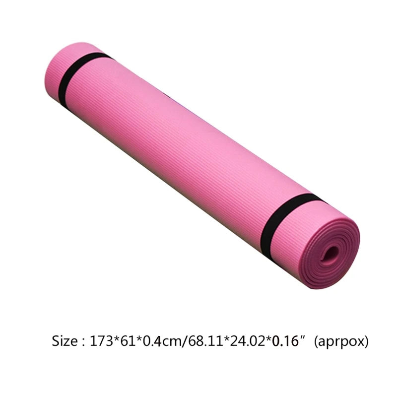 652D 5mm Thick Non-slip EVA Yoga Mat Exercise Body Building Blanket Gym Fitness Equipment Sports Supply