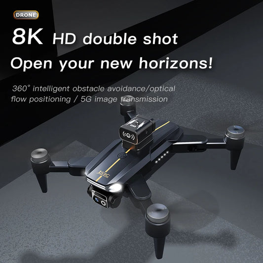 V3 Mini Drone Professional 8K 20 km 2024 Drones with 4k Camera RC Quadcopter Helicopter Obstacle Avoidance Aerial Photograph FPV