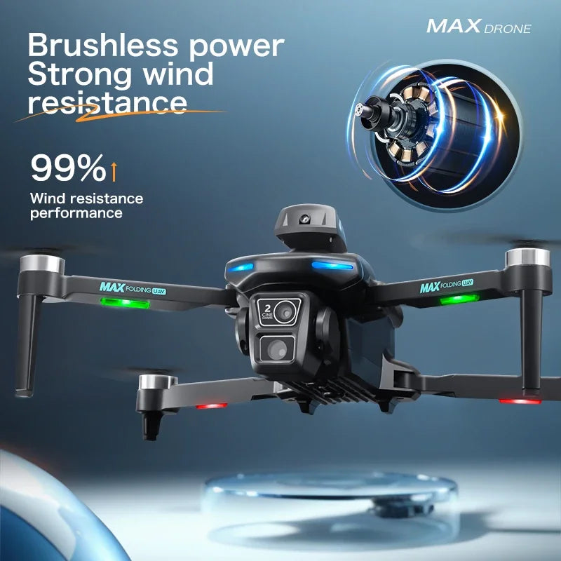 New Mini drone XT606 4K WIFI HD camera FPV Foldable RC Aerial Photography quadcopter Toy Helicopter holiday gift for kids