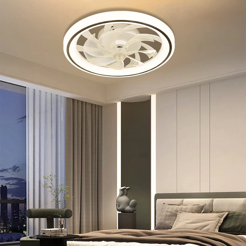 Led Ceiling Light Smart Energy Saving Electric Fans Type With Lighting Remote Control Ventilator Lamp Air Blades Fan For Home