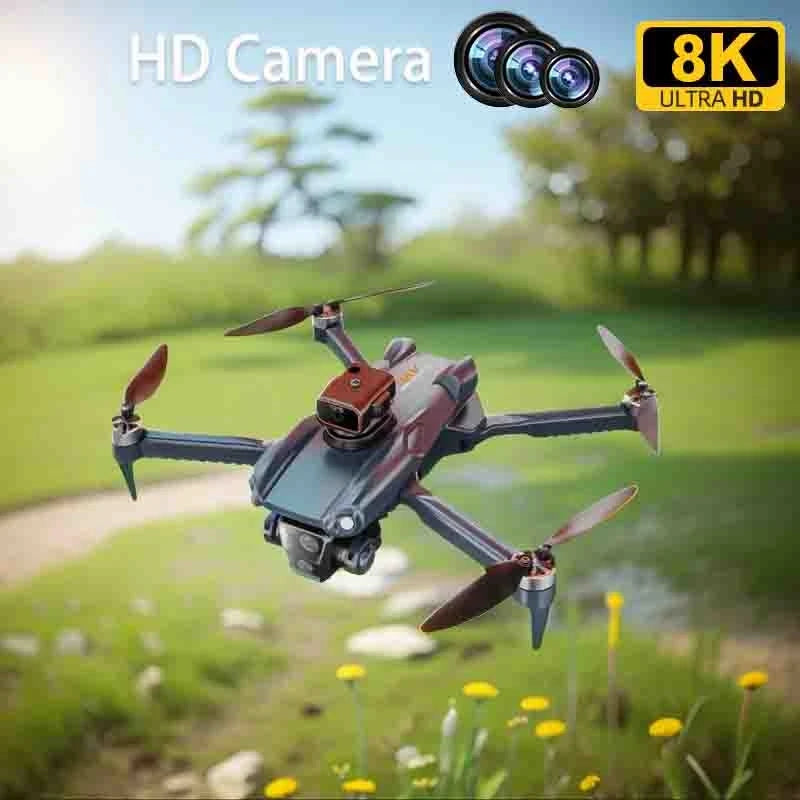 P25 Pro 8K Professional Drone 20km Mini Drone with Camera 4k GPS Obstacle Avoidance Aerial Photography Drone Quadcopter 2024 Toy