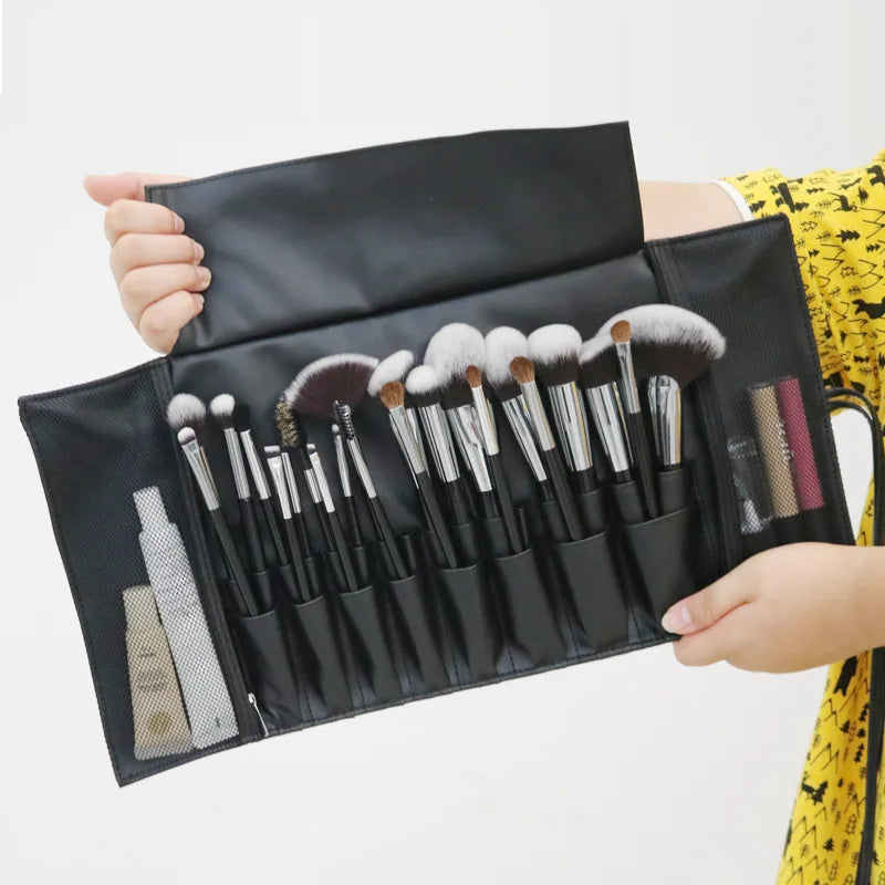 42PCS Full Set Makeup Brush Makeup Artist Professional Facial and Eye Beauty Brush Tools Soft Wool Cosmetics Accessories Brush