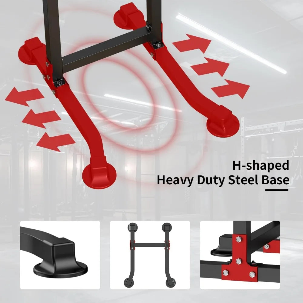 Pull Up Bar Dip Bar Power Tower Fitness Equipment for Home Workout