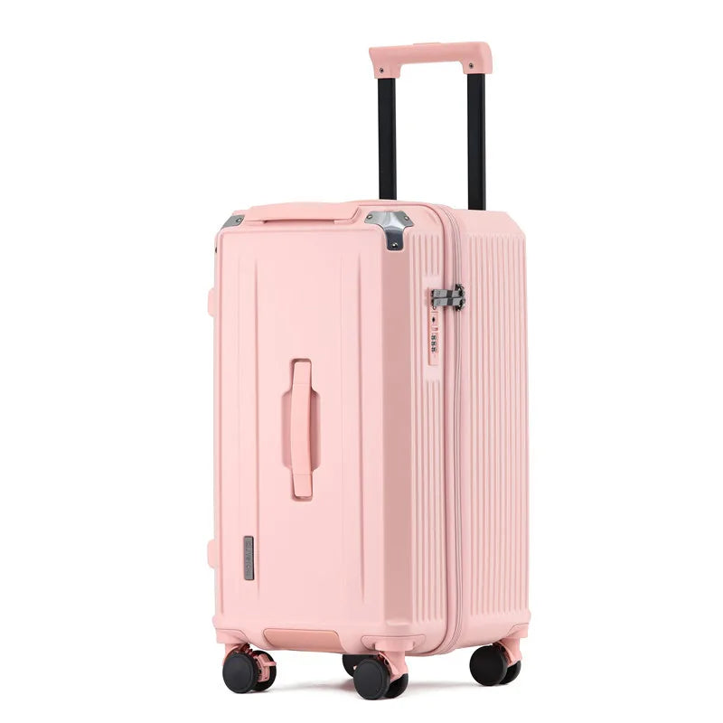 Luxury Large-capacity travel luggage 22/26/28/30/32/36 inch trolley suitcase mute brake men's and women's super fashion suitcase