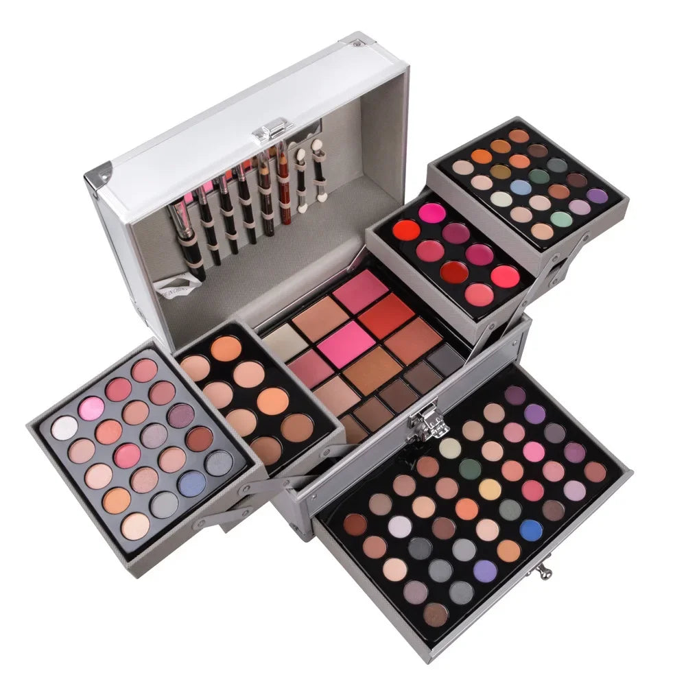 Makeup Set Gift Box Full Mystery Box Lipstick Eyeshadow Lip Gloss Blush Brush Lipstick Complete Make Up Cosmetics For Women