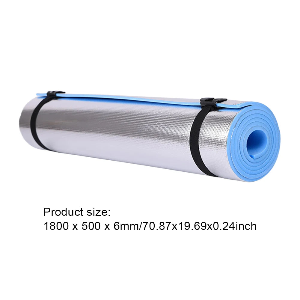 Waterproof Yoga Mat Moisture-proof Yoga Mat Portable Aluminum Membrane Exercise Mat Multifunction for Fitness Exercise