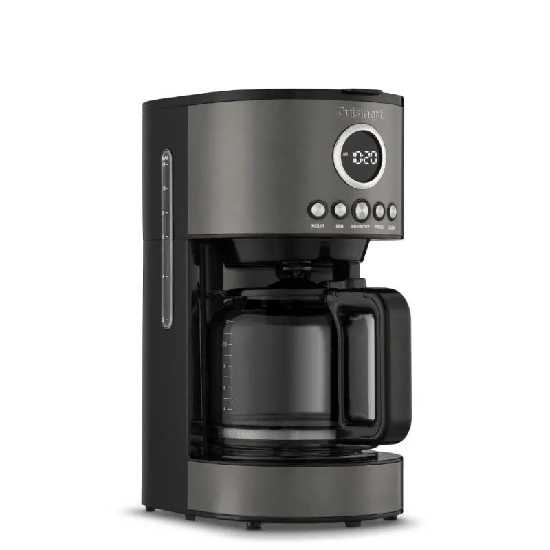 ZAOXI 12 Cup Coffeemaker , Stainless Steel Black Coffee Maker Machine  Coffee Maker Machine