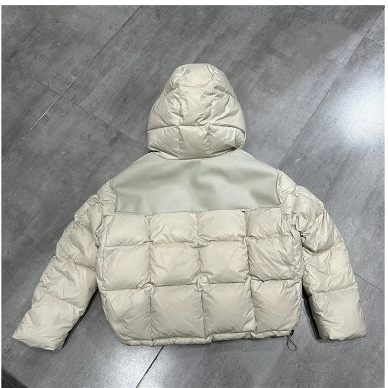 Thicken Down Jacket Women's 20233 Winter New White duck down Cold resistant bread Clothing Coat Female Hooded Parkas Outwear Top