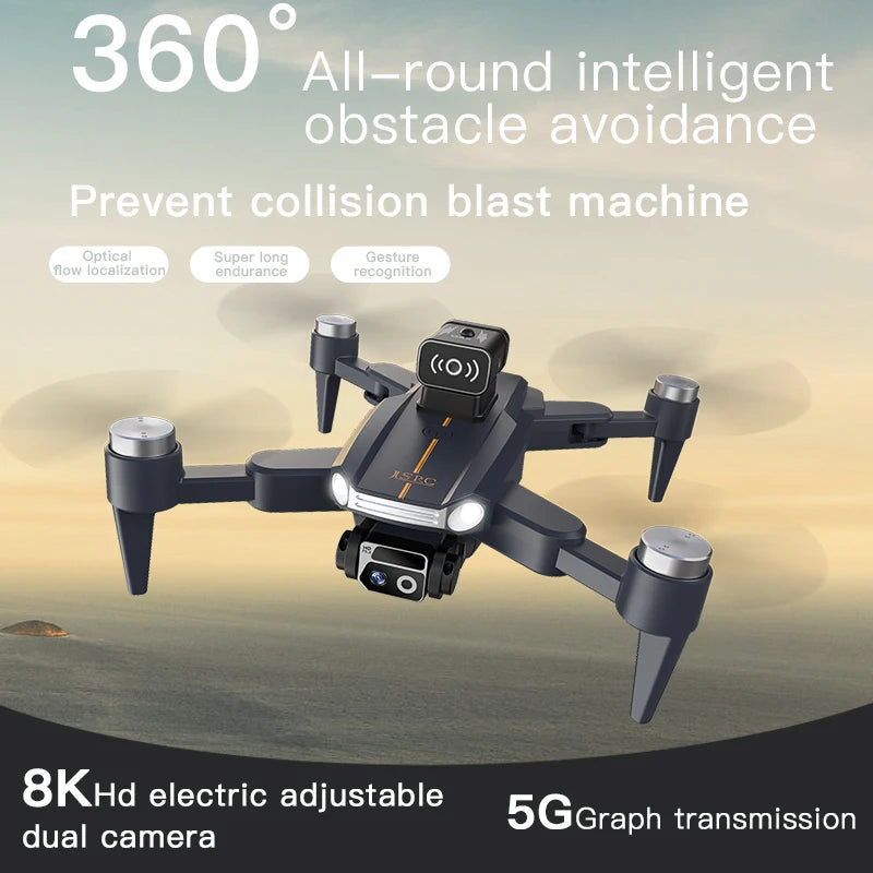 V3 Drone 20km 8K Dual Camera 2024 Drone 4k professional Obstacle Avoidance Fpv Helicopter RC Quadcopter Aerial Photograph 10000M