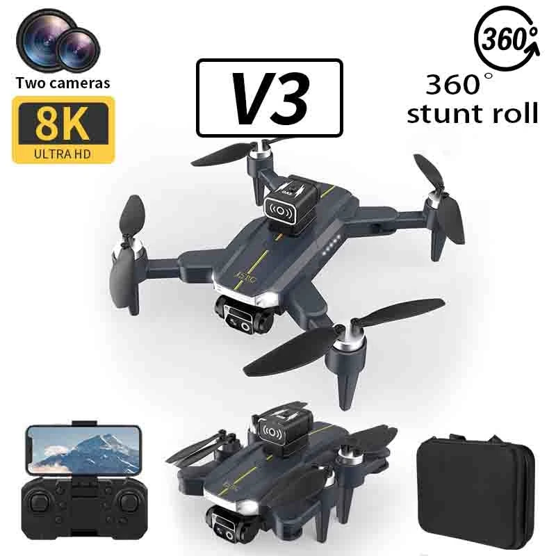 V3 Drone 20km 8K Dual Camera 2024 Drone 4k professional Obstacle Avoidance Fpv Helicopter RC Quadcopter Aerial Photograph 10000M