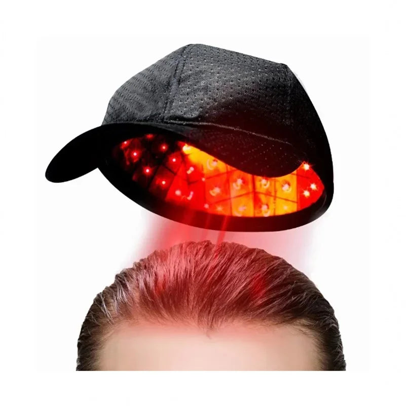 Cap Near Infrared Therapy Device Anti Hair Loss Cap Treatments Hair Regrowth Helmetfor Men and Women Hair Care Tool