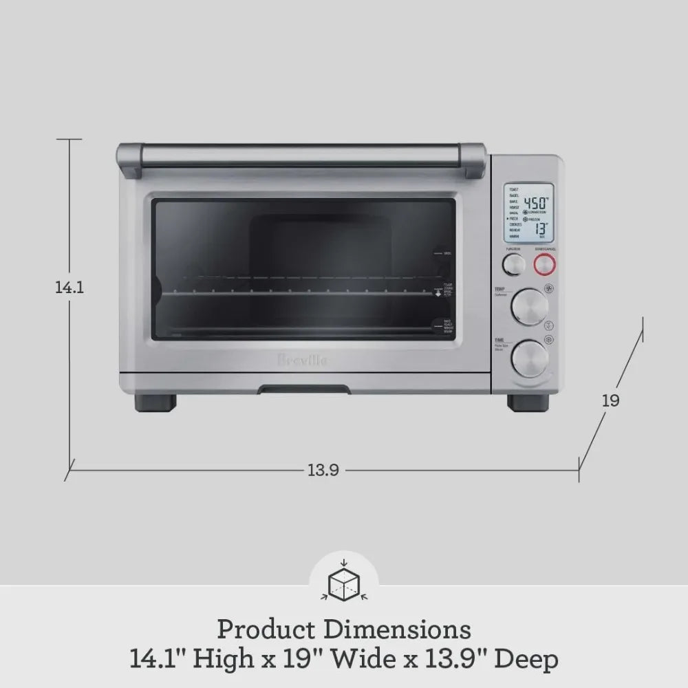 Smart Oven Toaster Oven, Brushed Stainless Steel, BOV800XL