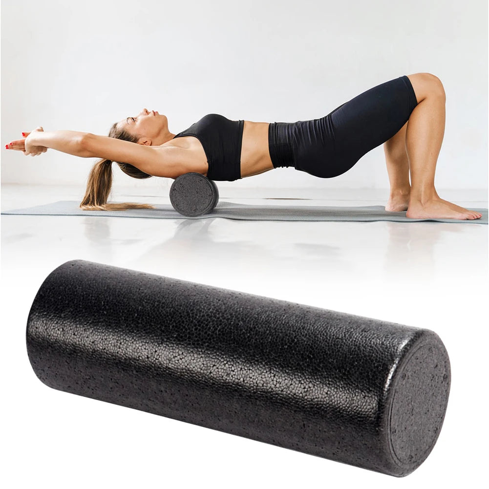 12 Inch Pilates Foam Roller Yoga Foam Roller Exercise Equipment Massage Roller for Women/Men  Workout Muscle  Relaxation