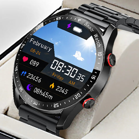 New 2023 ECG+PPG Smart Watch Bluetooth Call Music player Man Watch Sports Waterproof Luxury Smartwatch For Android ios