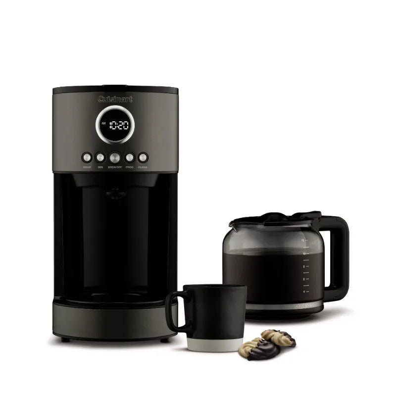 ZAOXI 12 Cup Coffeemaker , Stainless Steel Black Coffee Maker Machine  Coffee Maker Machine