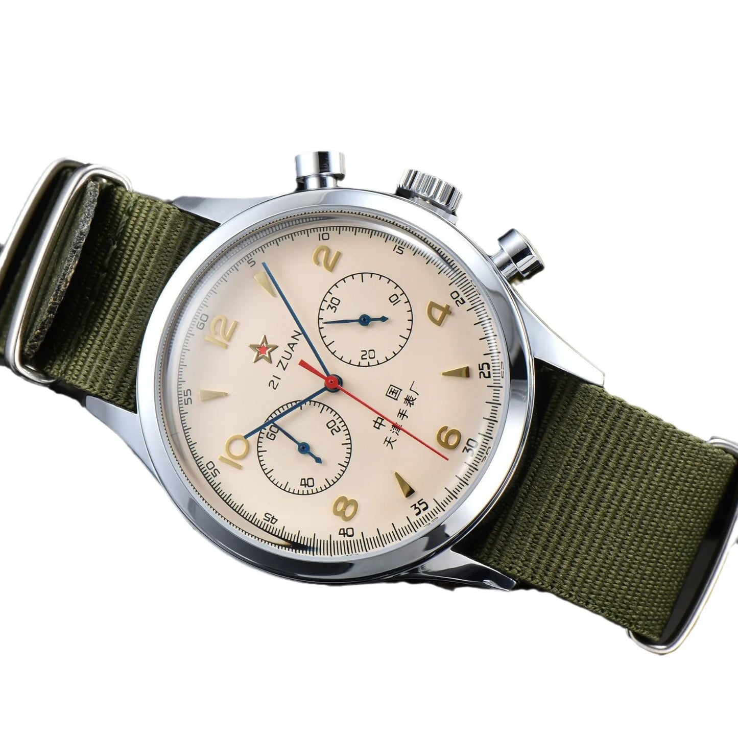 Original Seagull 1963 Men Watch China Aviation Chronograph 40mm Dial Movement Sapphire Classic Fashion Waterproof Watches